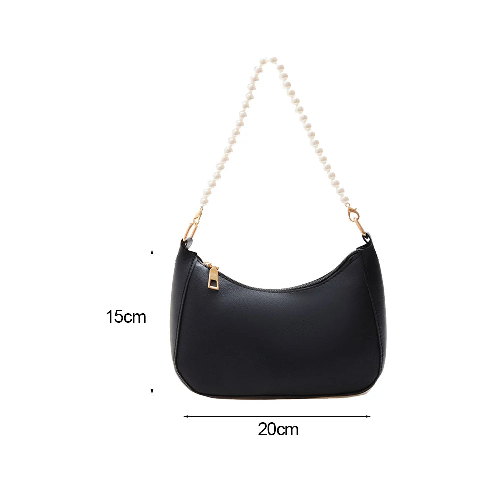 Mini PU Leather Shoulder Bags Cartoon Pattern Handbags for Women