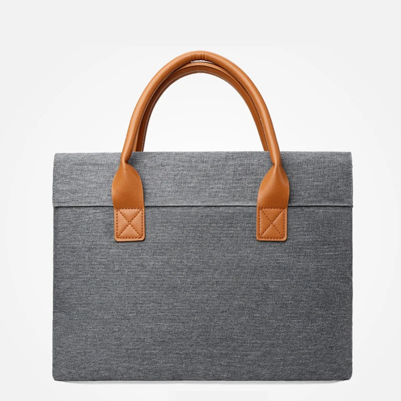 Laptop Bag Men Briefcase Women Hand Bag Notebook Carrying Case 13 14 15.6 inch