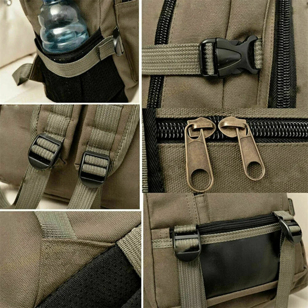 Waterproof Climbing Backpack Sport Bags Men Boys Rucksack Fishing Hiking