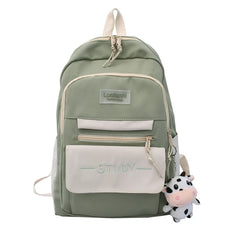 Large Capacity Nylon Backpack Travel Rucksack Casual Daypack