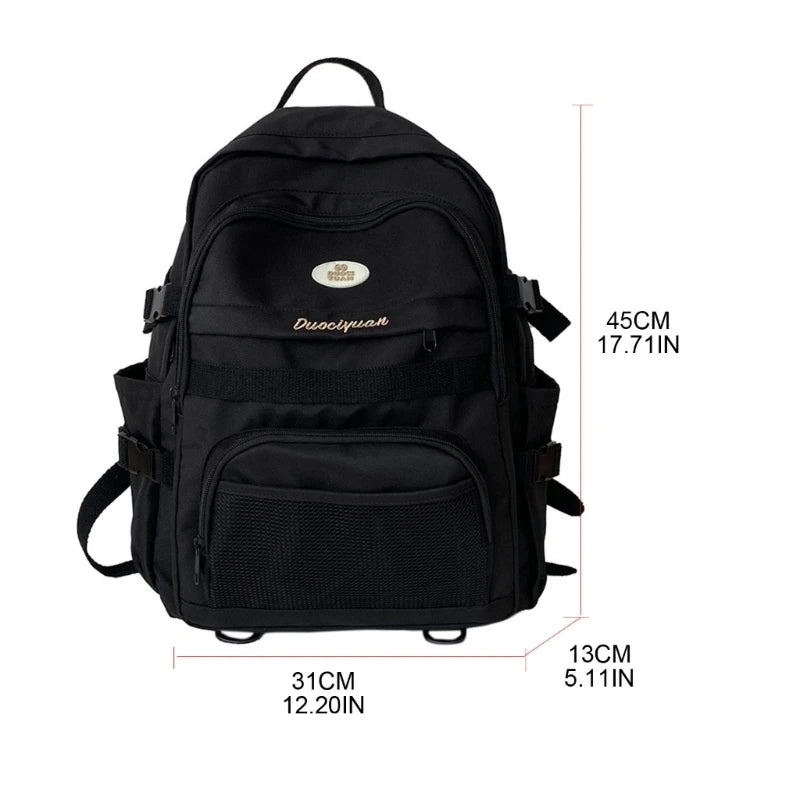 Large Capacity Backpack for Student Laptop Travel Rucksack Daypack