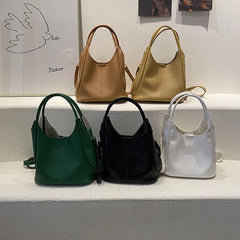 Large Capacity Bucket Shoulder Bag for Women Crossbody Handbag