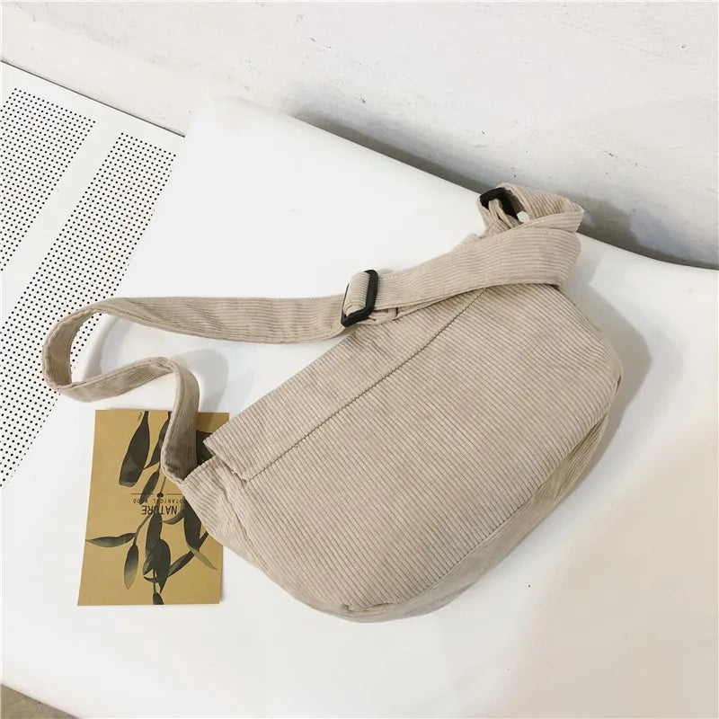 Large Denim Shoulder Bag for Women