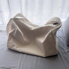 Large Capacity Exercise Crossbody Bags Soft Nylon Solid Multifunction Travel Bag