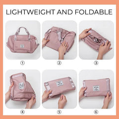Large Capacity Folding Travel Bags Waterproof Luggage Handbag