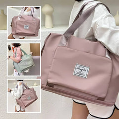 Large Capacity Folding Travel Bags Waterproof Luggage Handbag