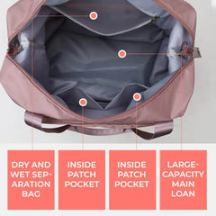 Large Capacity Folding Travel Bags Waterproof Luggage Handbag