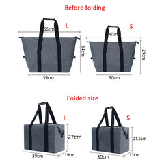 Insulated Bag 10L/20L Picnic Lunch Box Cooler Tote Travel Food Thermal Bag