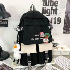 Large Capacity Girl Backpack Female Student School Bags Japanese College Style