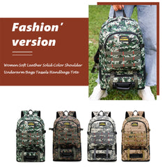 Large Capacity Camouflage Mountaineering Bag Rucksack