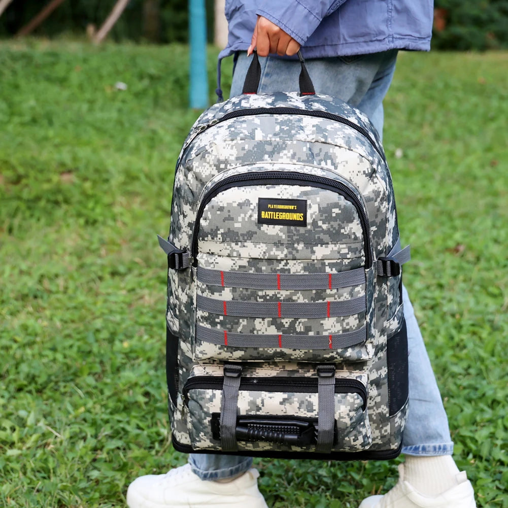 Large Capacity Camo Mountaineering Bag Waterproof Yoga Backpack