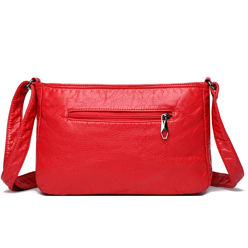 Large Multilayer Crossbody Bag Women Shoulder Handbag
