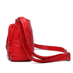 Large Multilayer Crossbody Bag Women Shoulder Handbag