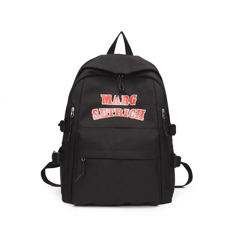 Large Capacity Nylon Women Backpack Ladies Casual Bookbag Mochila