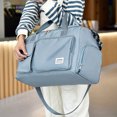 Large Capacity Waterproof Travel Bag Gym Handbag Women Yoga Shoulder Bag