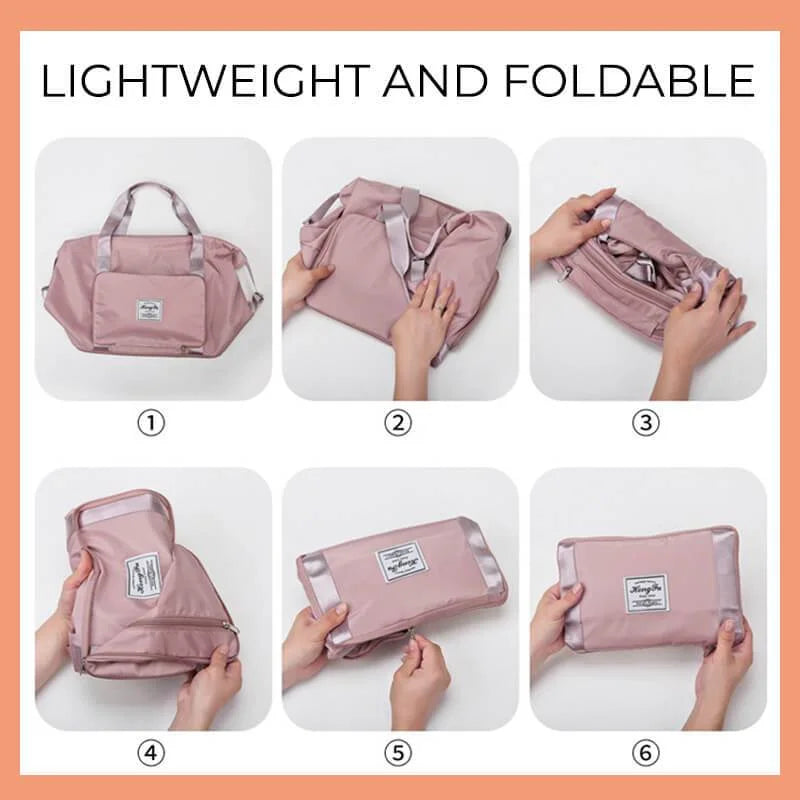 Large Capacity Waterproof Travel Bag Luggage Handbag Gym Bag