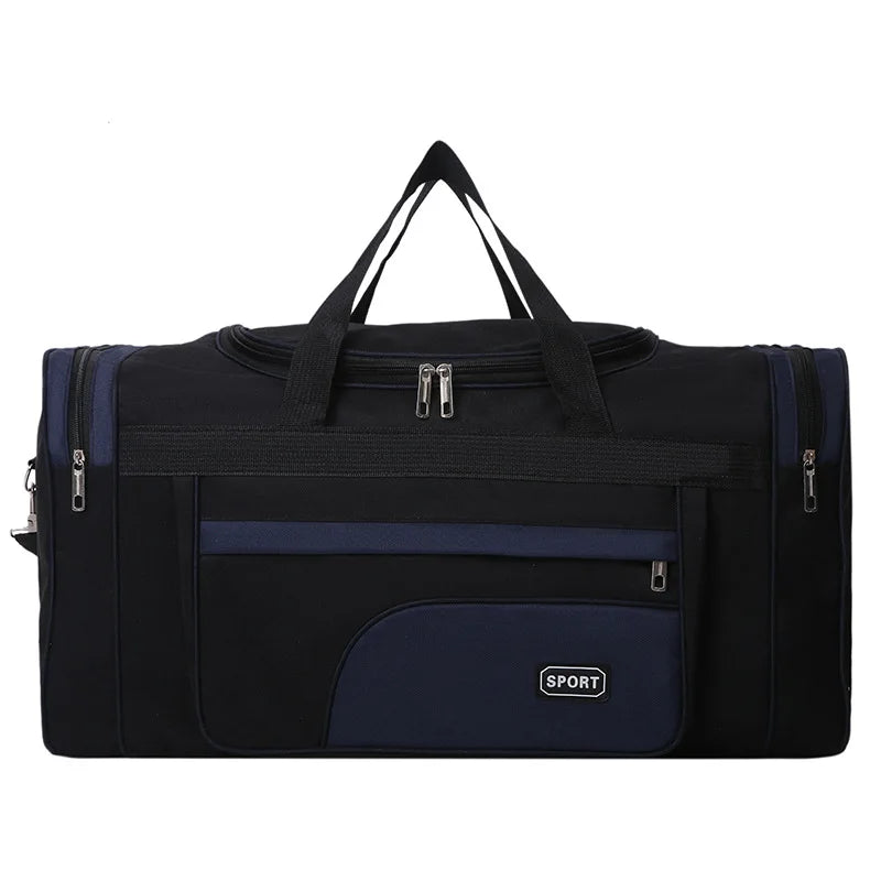 Large Capacity Waterproof Men Travel Bag Plus Size Duffle Bag