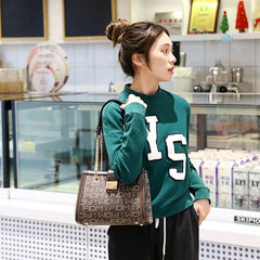 Multi-function PU Leather Travel Shoulder Bag Large Capacity for Women