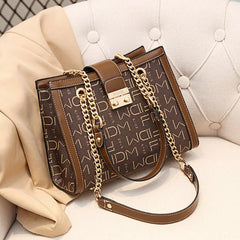 Multi-function PU Leather Travel Shoulder Bag Large Capacity for Women