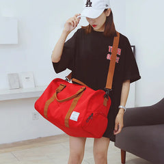 Large Capacity Shoe Bag Shoulder Fitness Bag Women Luggage Sports Bag