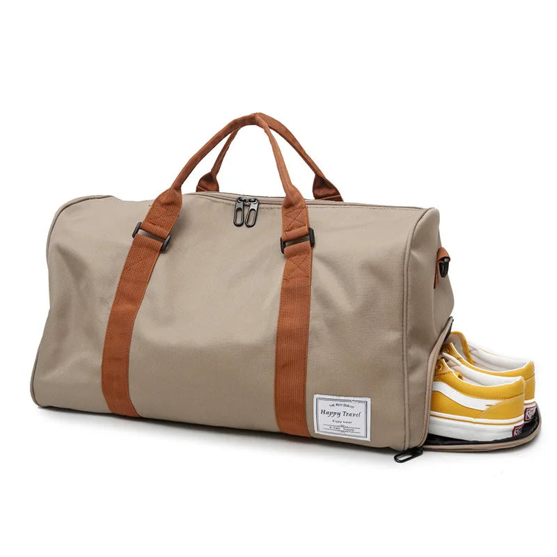 Large Capacity Shoe Bag Shoulder Fitness Bag Women Luggage Sports Bag