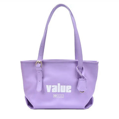 Large Capacity Shoulder Bag Women Purse Shopping Bag