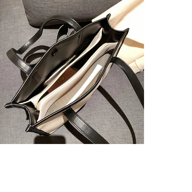 Large Capacity Shoulder Bags for Women Casual Big Tote Bag Bow-knot
