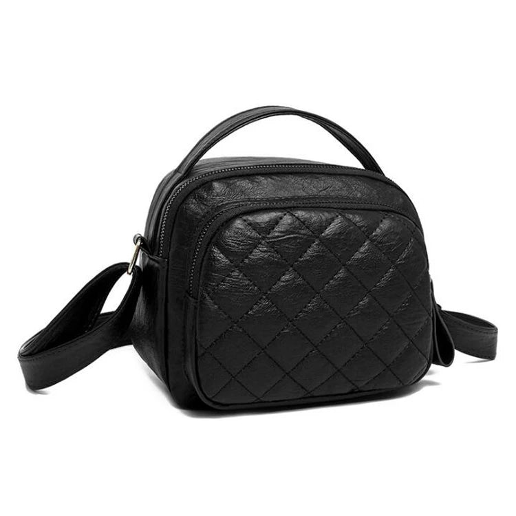 Waterproof Pu Leather Shoulder Handbag for Women