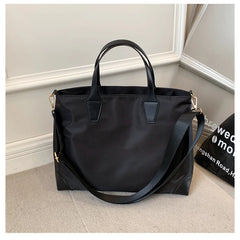Large Capacity Tote Bags Soft PU Leather Handbags Vintage Casual Lady
