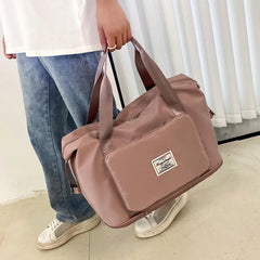 Large Capacity Travel Bag Folding Handbag Waterproof Luggage Bags Gym Bag