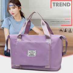 Large Capacity Travel Bag Folding Handbag Waterproof Luggage Bags Gym Bag