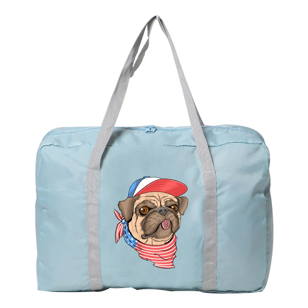 Large Capacity Travel Bag For Lady Men Weekend Organizer Clothes Storage