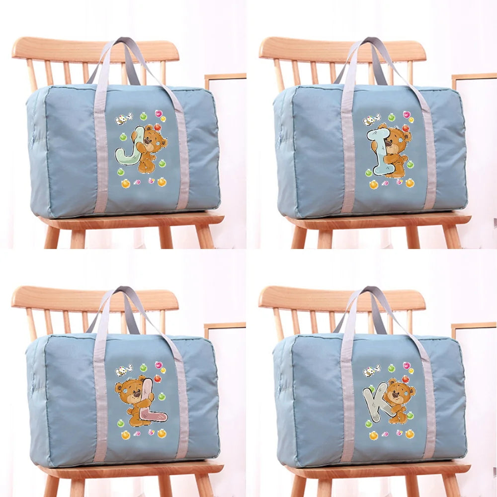 Large Capacity Travel Bag Unisex Foldable Duffle Carry on Bags