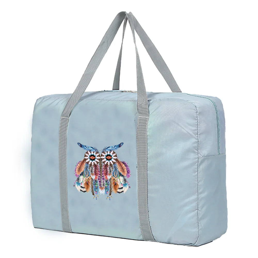 Large Capacity Travel Bag Unisex Organizers Foldable Luggage Handbags Duffle Car