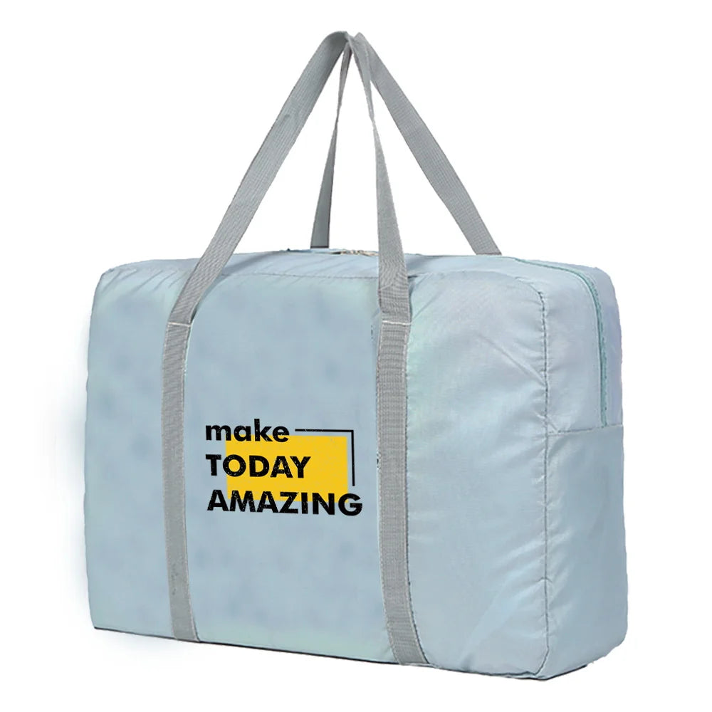 Large Capacity Travel Bag Organizer Foldable Unisex Handbags