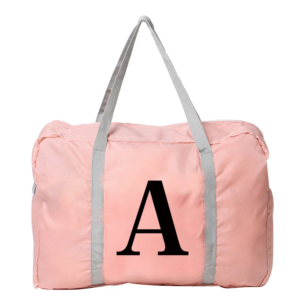 Large Capacity Waterproof Travel Bag Handbag Nylon Women Luggage Tote