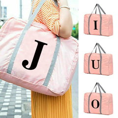 Large Capacity Waterproof Travel Bag Handbag Nylon Women Luggage Tote