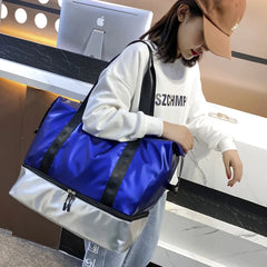 Large Capacity Travel Bags Female Male Portable Folding Bag Travel Waterproof Ox