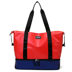 Large Capacity Travel Bags Female Male Portable Folding Bag Travel Waterproof Ox