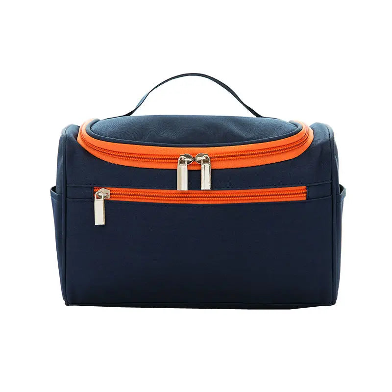 Large Capacity Travel Toiletry Bag Polyester Cosmetic Bag Women's Makeup Brush O