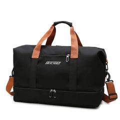 Large Capacity Travel Tote Weekend Bag Sports Duffle Wet Dry Waterproof Bag