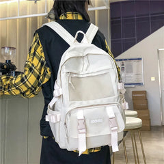 Large Capacity Women Backpack for Teenage Girls Schoolbag Rucksack