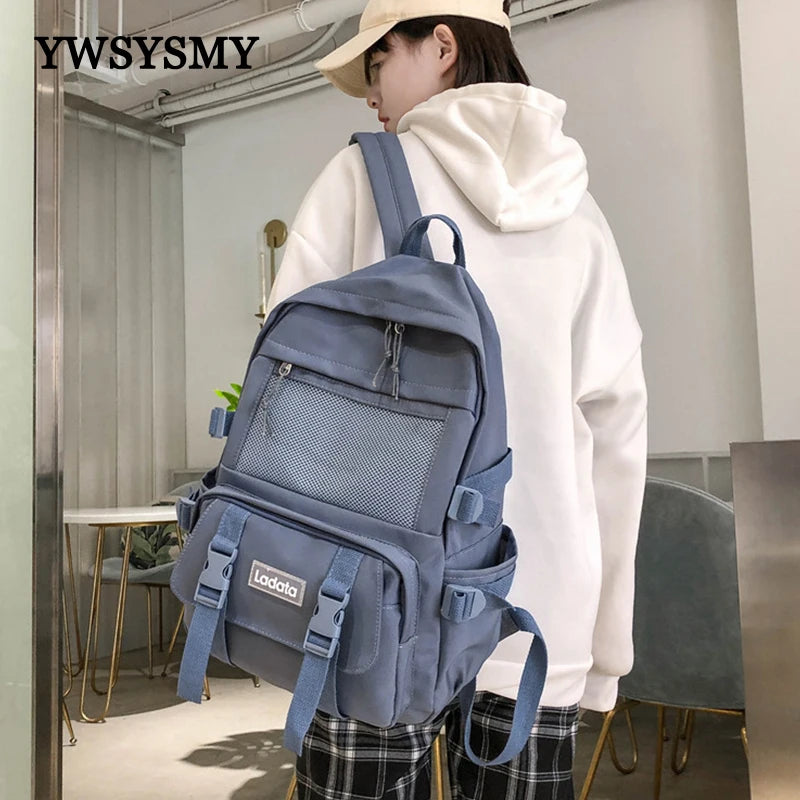 Large Capacity Women Backpack for Teenage Girls Schoolbag Rucksack