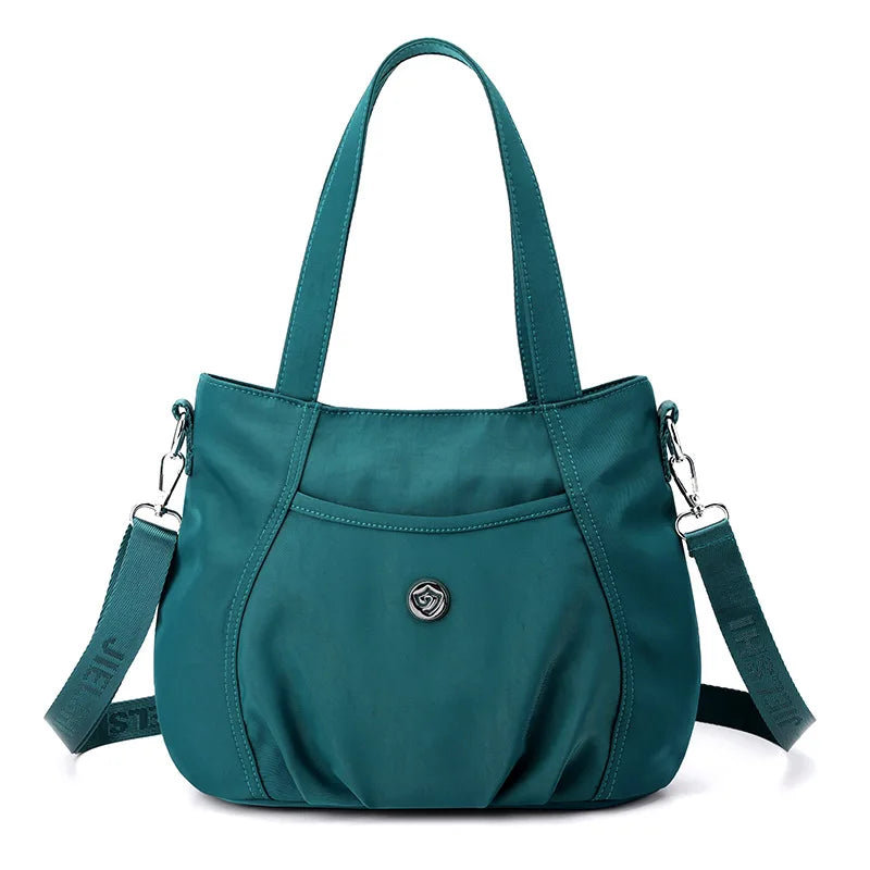 Large Capacity Women Casual Nylon Shoulder Handbags Tote Bags