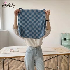 Large Canvas Shopping Bag Female Shoulder Handbag Eco Tote