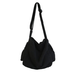 Canvas Shopper Travel Crossbody Shoulder Bags For Women