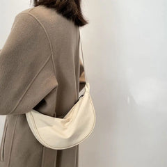 Women's Hobos Shoulder Bag Soft Nylon Crossbody Bags Korea Style Handbags