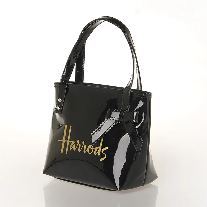Waterproof PVC Women Shoulder Tote Bag Jelly Beach Summer Casual Shopping
