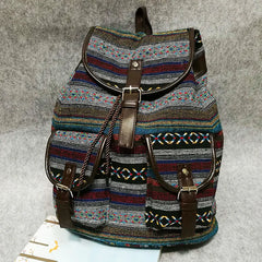 Bohemian Print Ethnic Style Backpack for Women