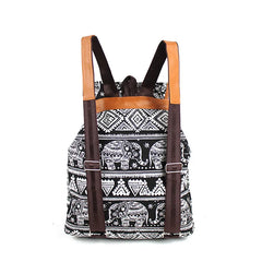 Bohemian Print Ethnic Style Backpack for Women